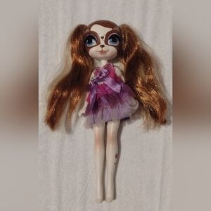 Pinkie Cooper Ginger Jones Doll Runway Doll Bridge Direct Purple Dress